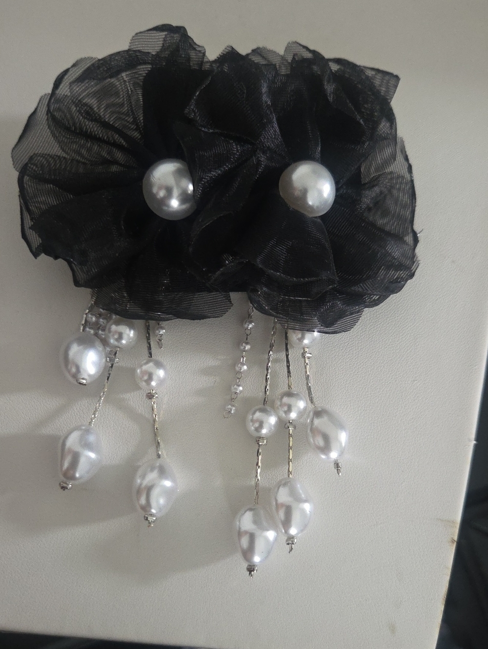 Paparazzi Floral Pearl Post Earrings NWT